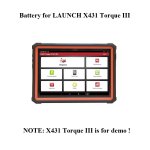 Battery Replacement for LAUNCH X431 Torque III Torque 3 Scanner
